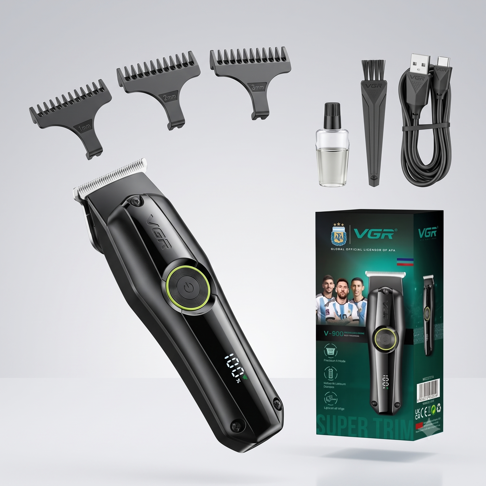 VGR professional trimmer and clipper V‑905