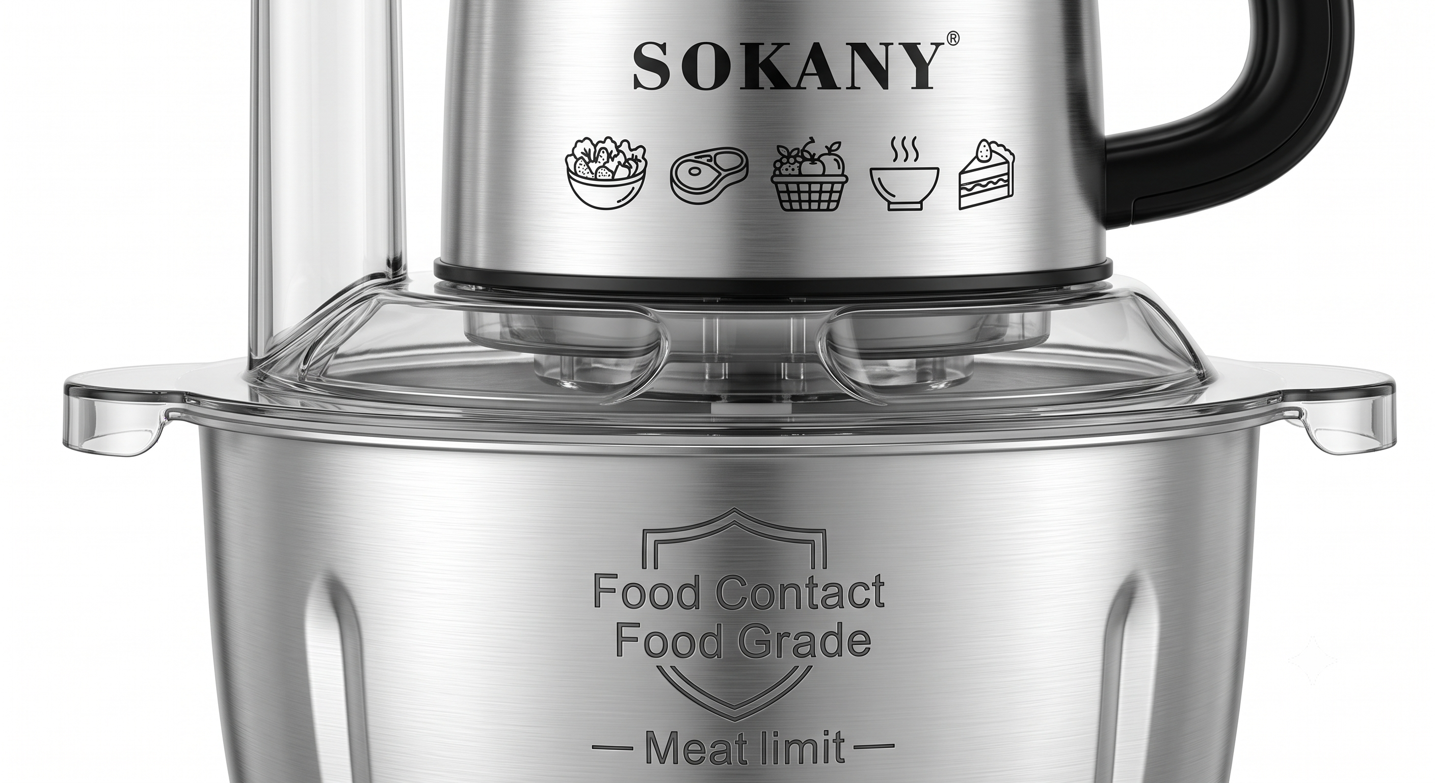 Sokany Stainless Steel Chopper  SK‑06019