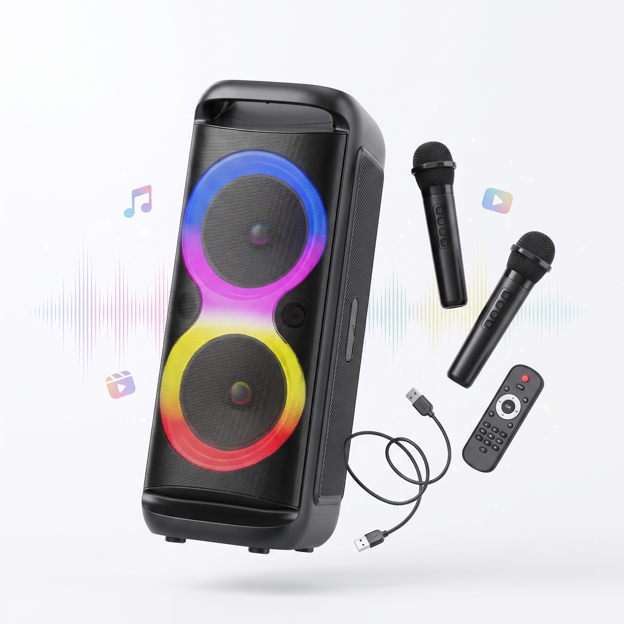 SING‑E wireless karaoke speaker ZQS8288