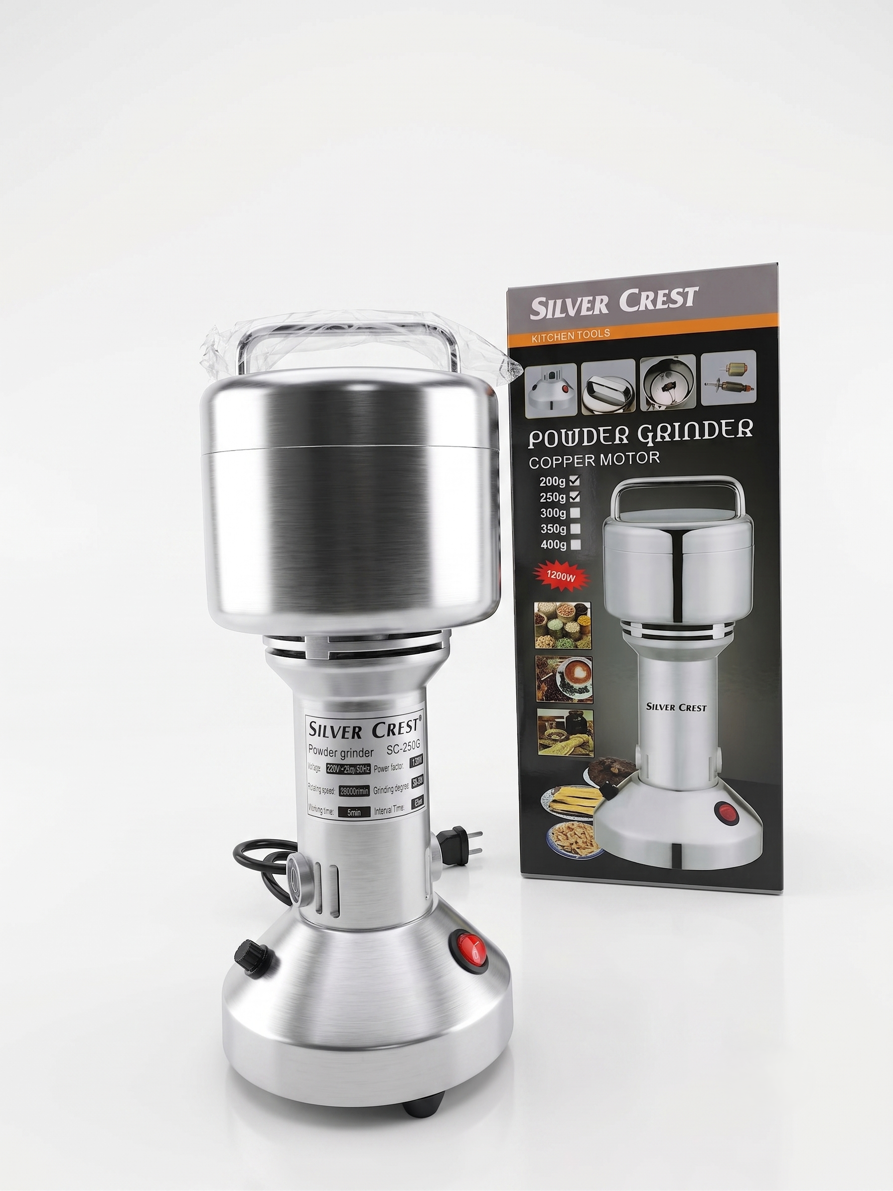 Silver Crest Powder Grinder 250g