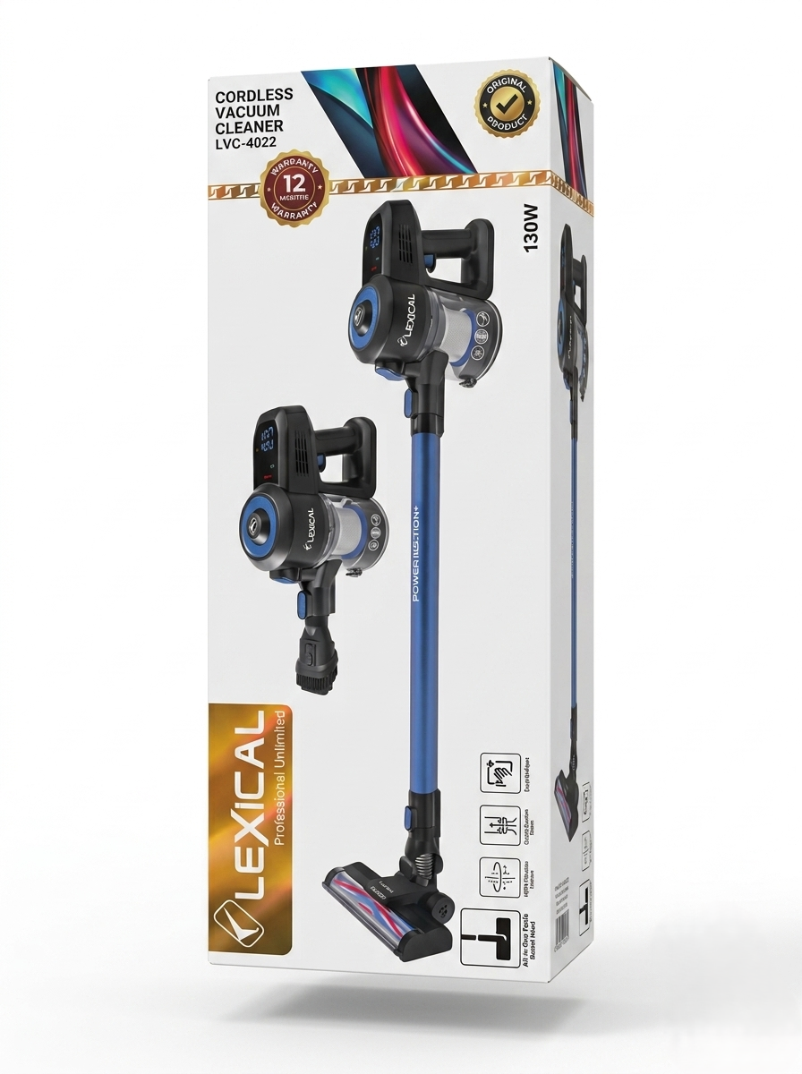 Lexical Cordless Vacuum Cleaner LVC‑4022