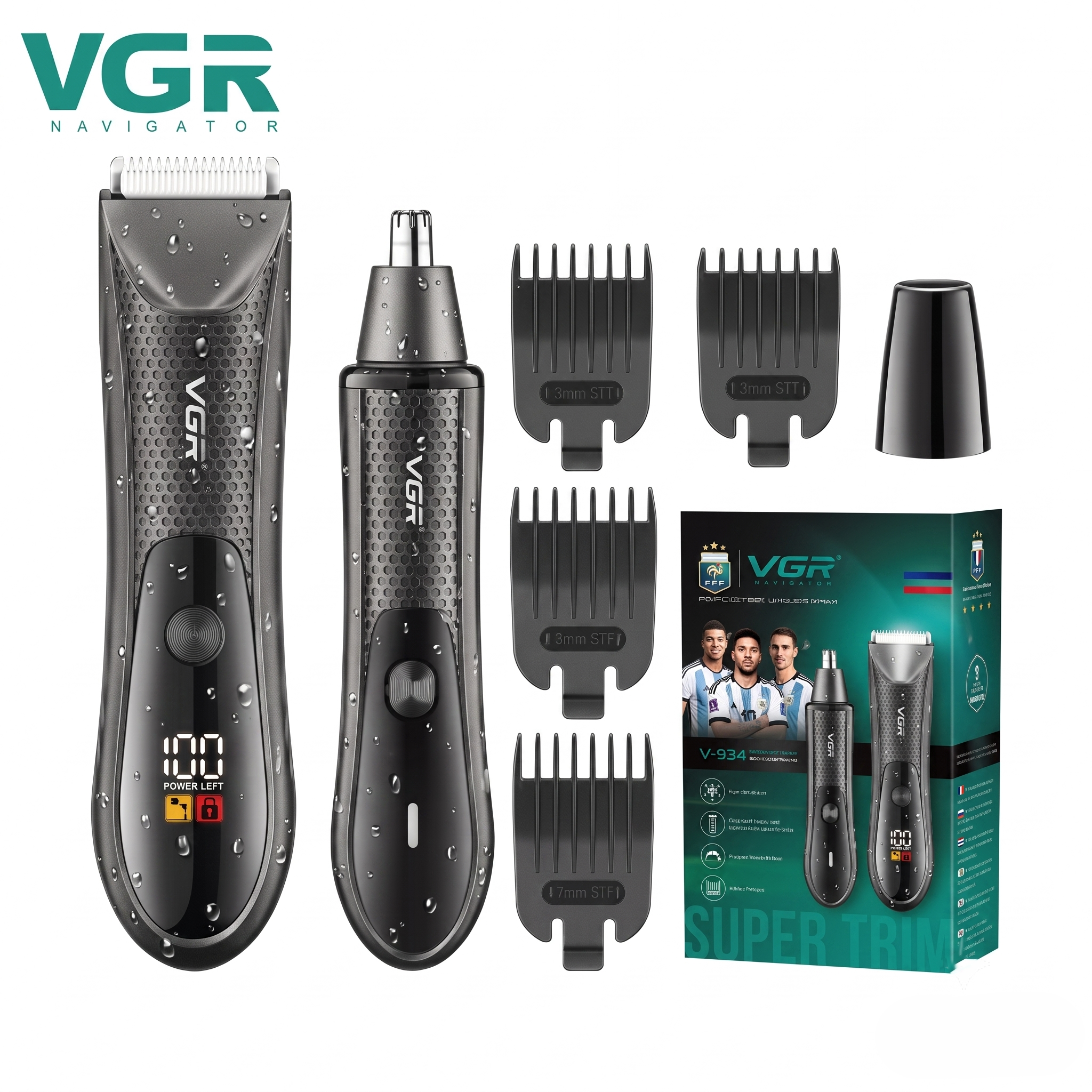 VGR professional grooming kit V‑934