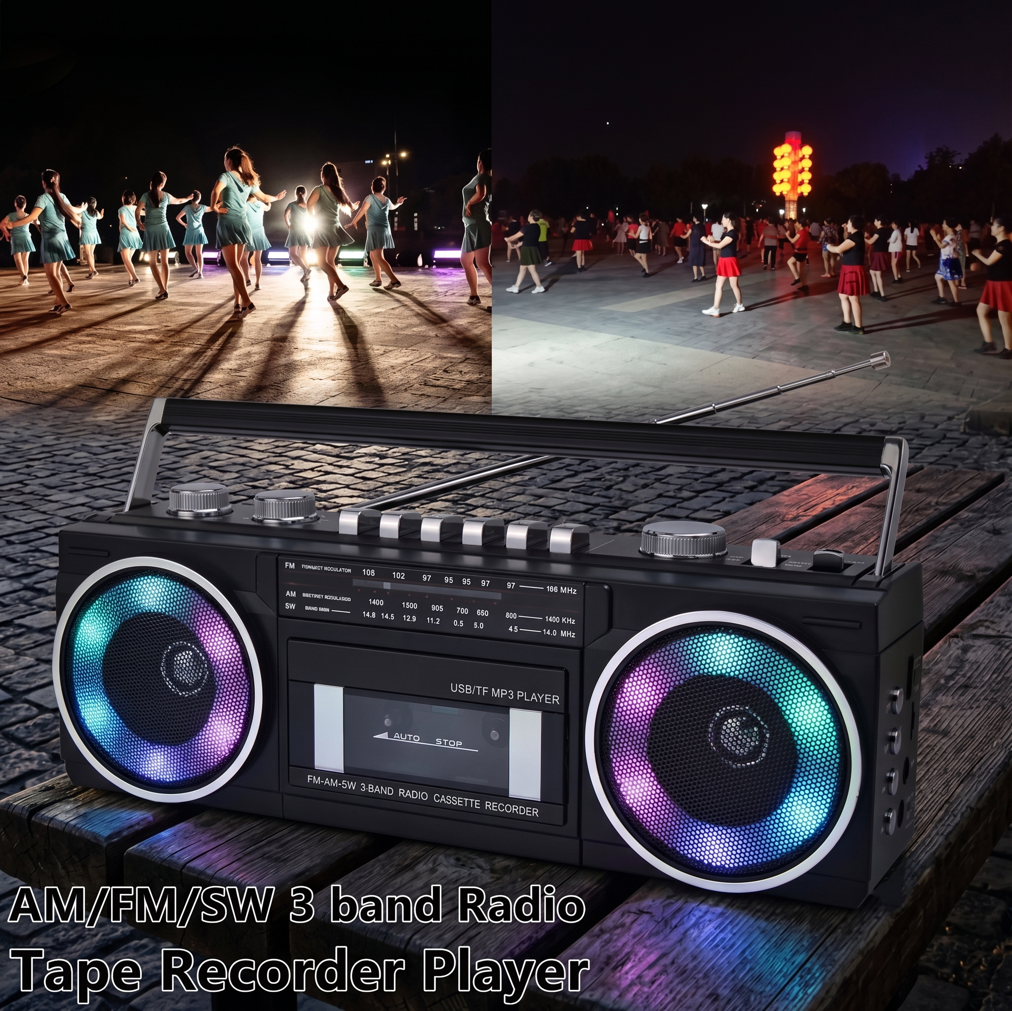 Pixing portable Bluetooth speaker PX‑666BT
