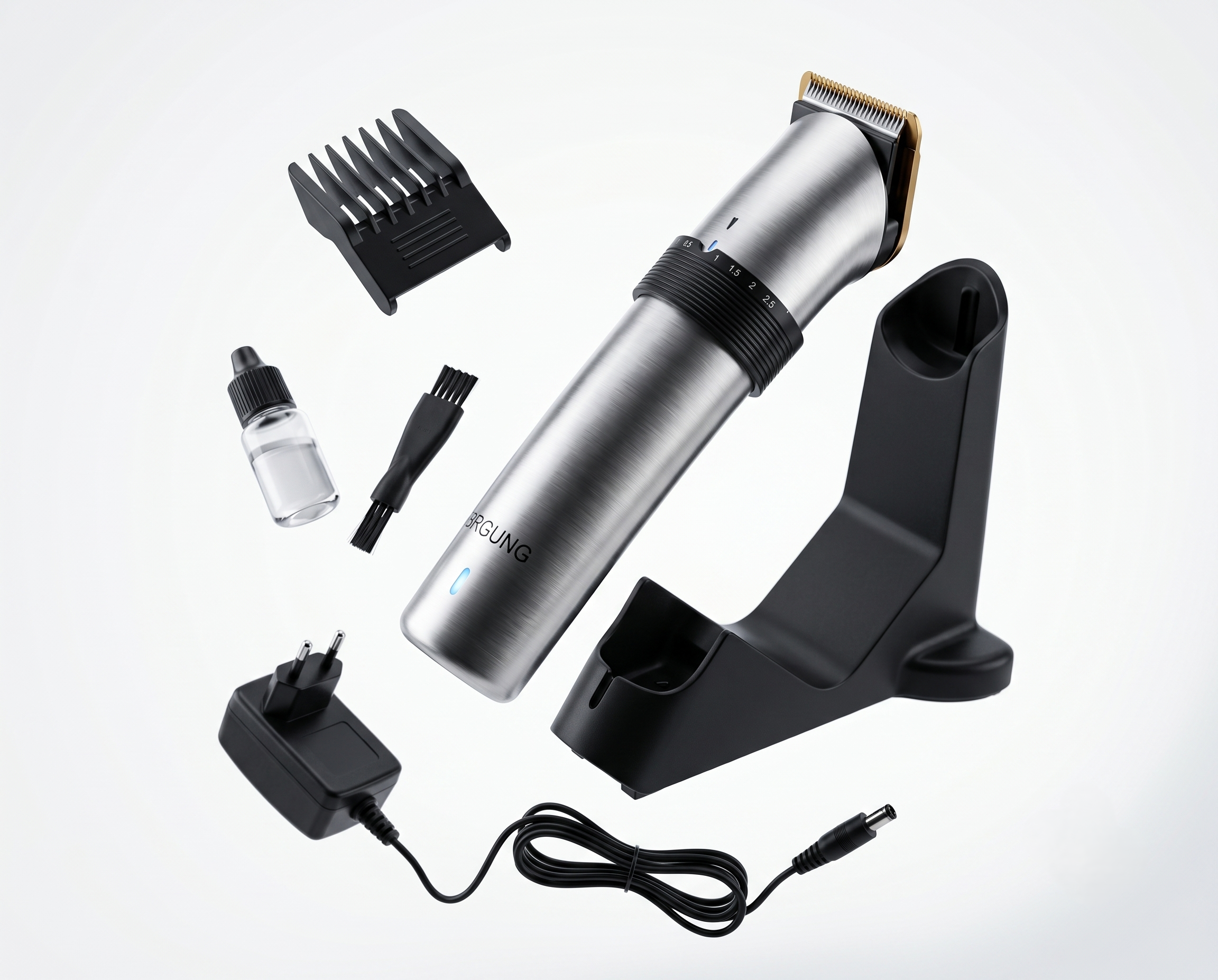 Dingling professional‑grade hair clipper and beard trimmer RF-608