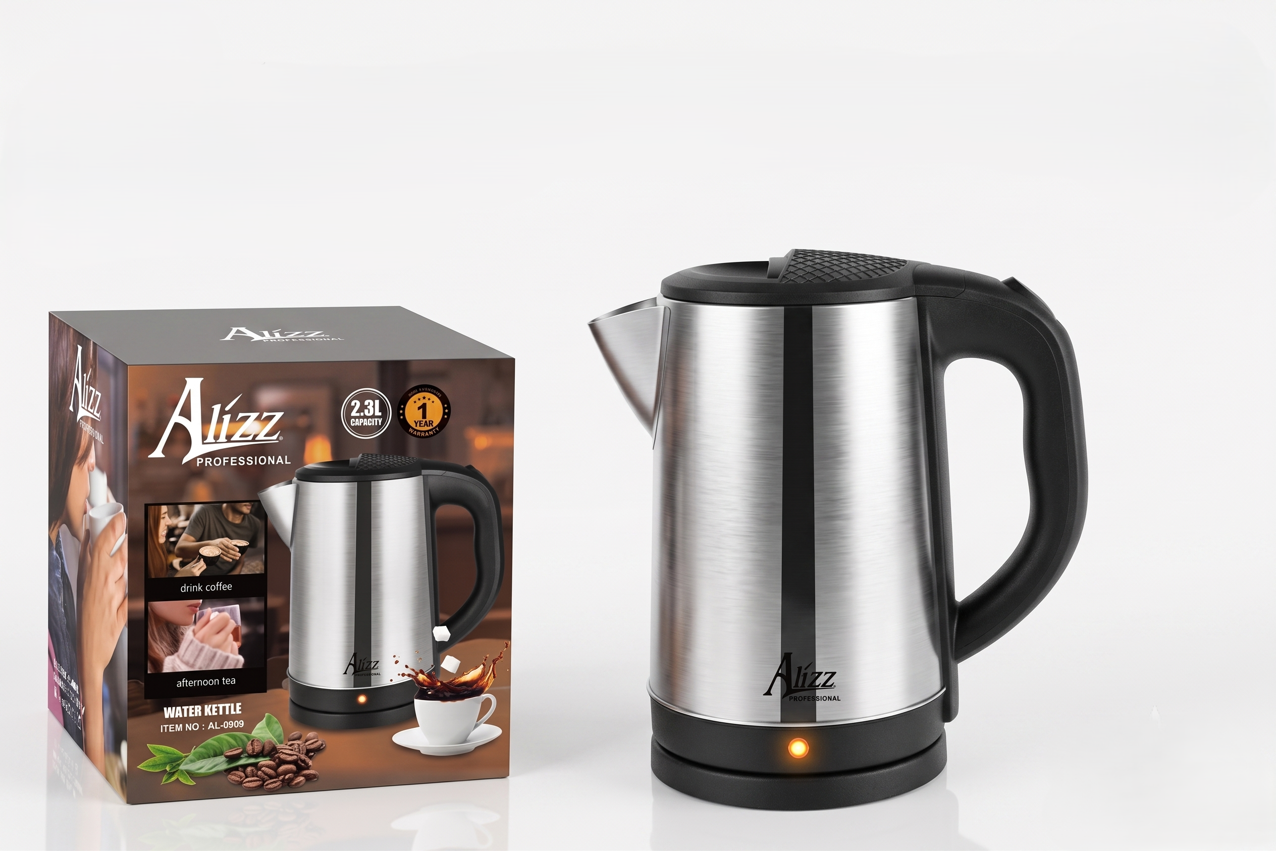 Alizz Electric Kettle AZ‑0909
