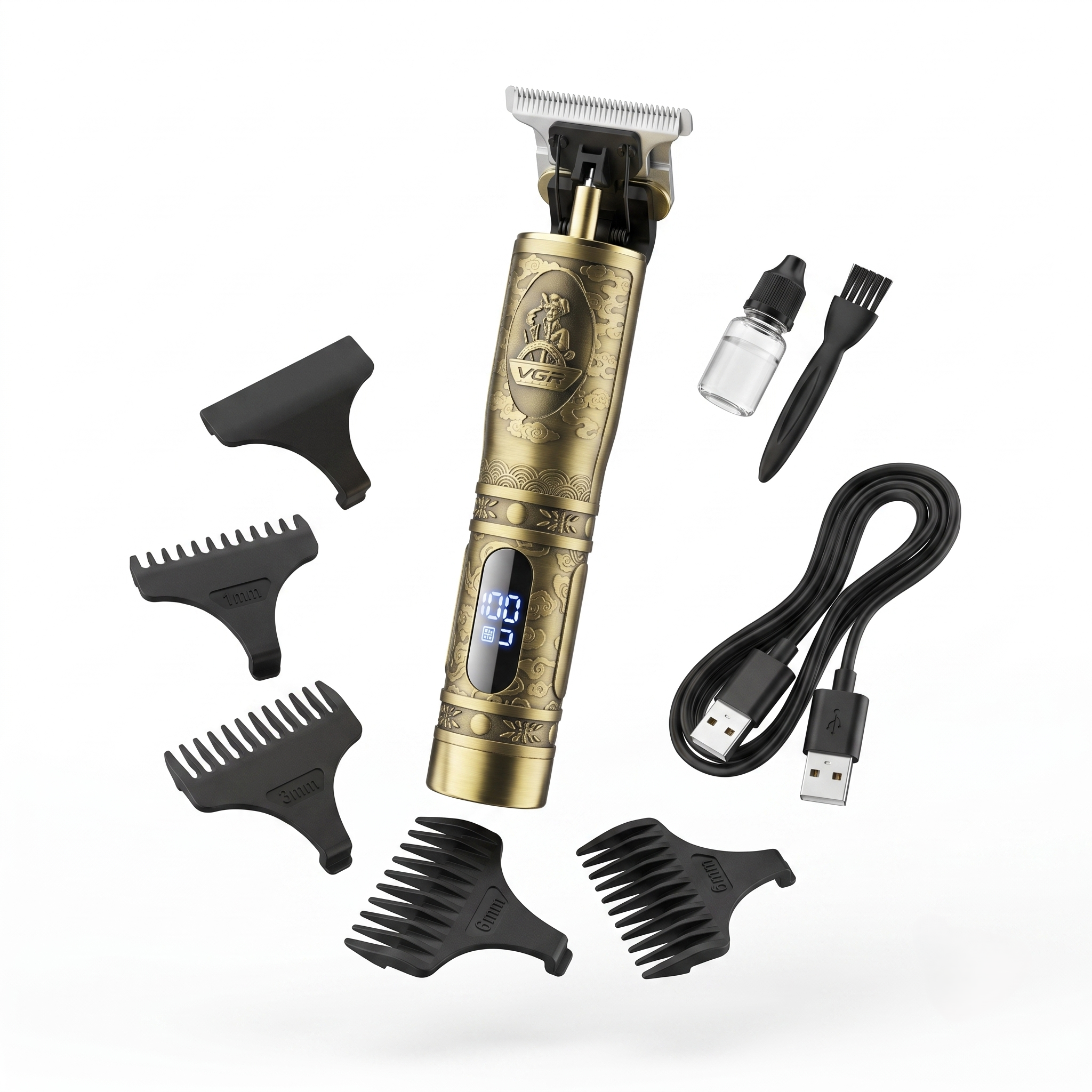 VGR hair clipper and beard trimmer V-091