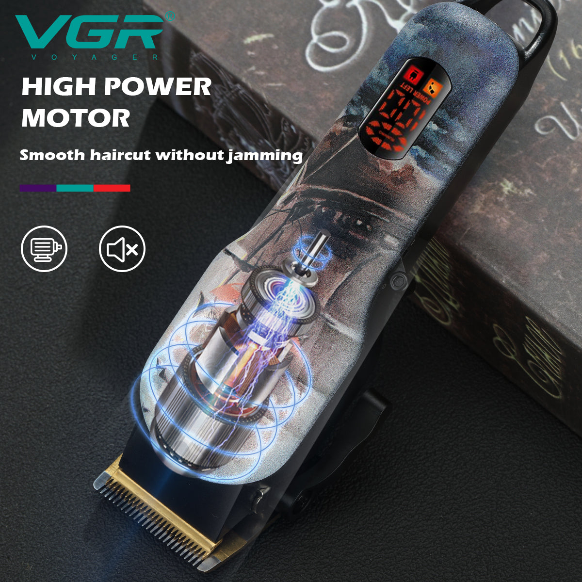 VGR hair cutting machine and electric trimmer V-689