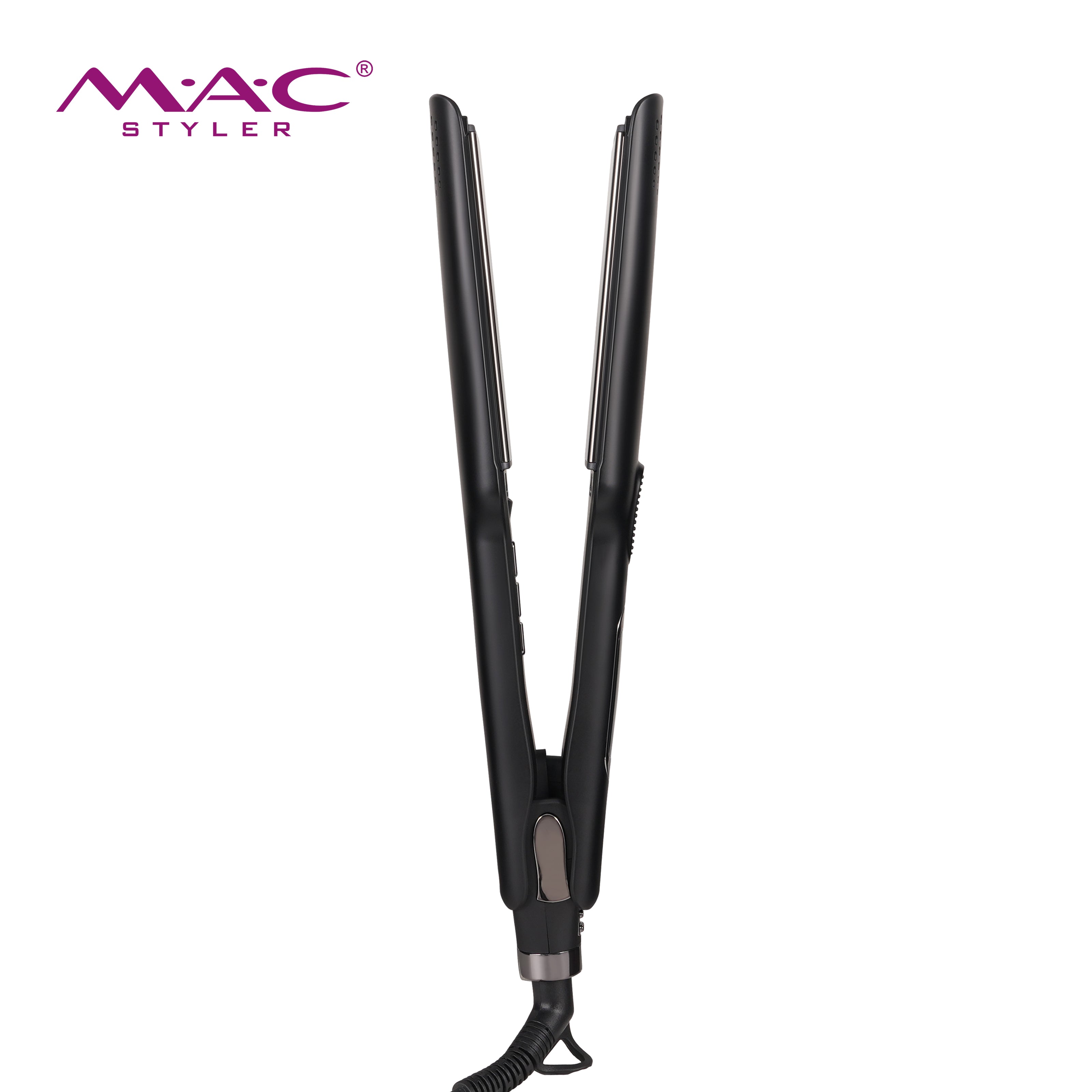 MAC Hair Straightener LCD Display 480F Titanium Flat Iron Wide MC-5620