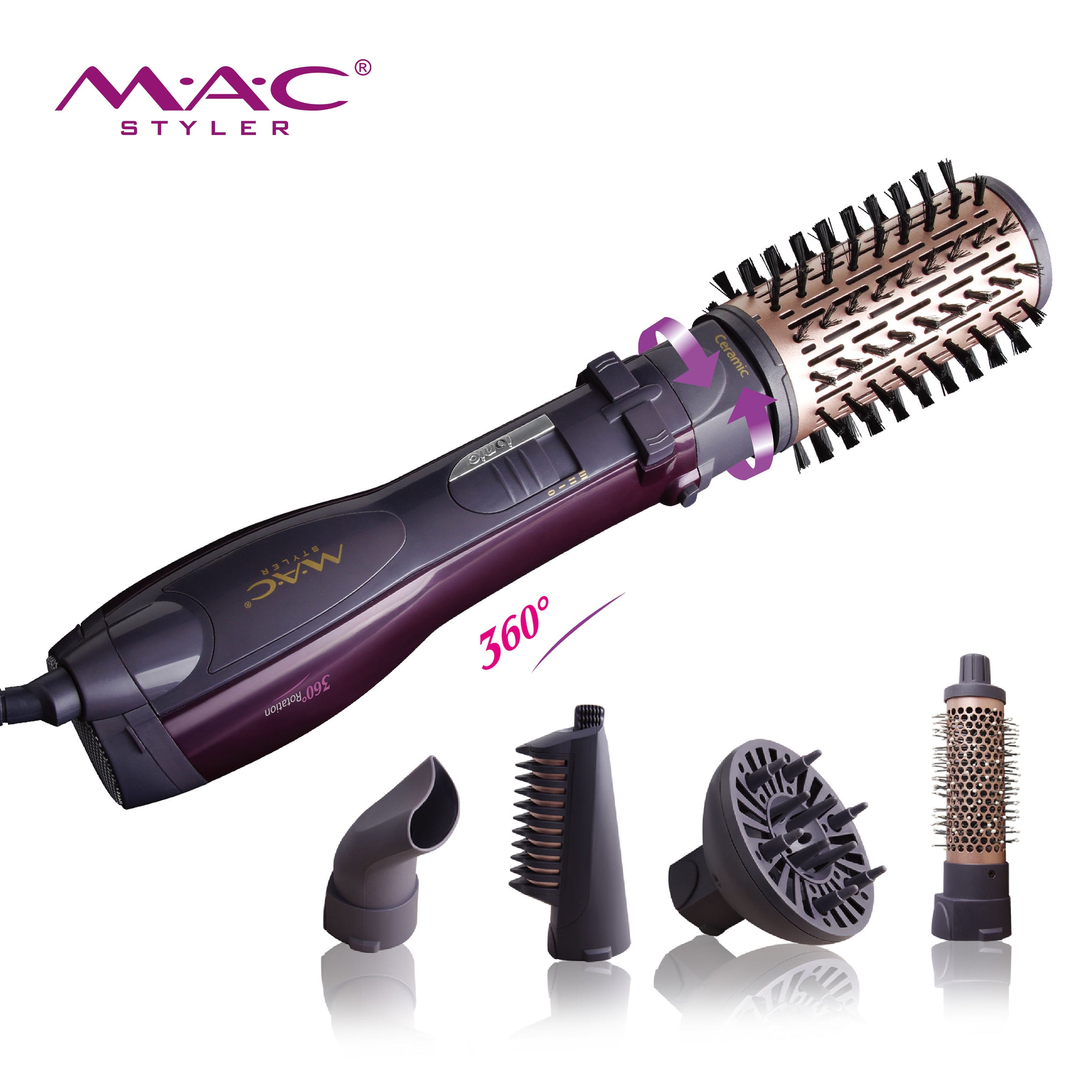 MAC Styler Professional Hair Dryer MC‑6660