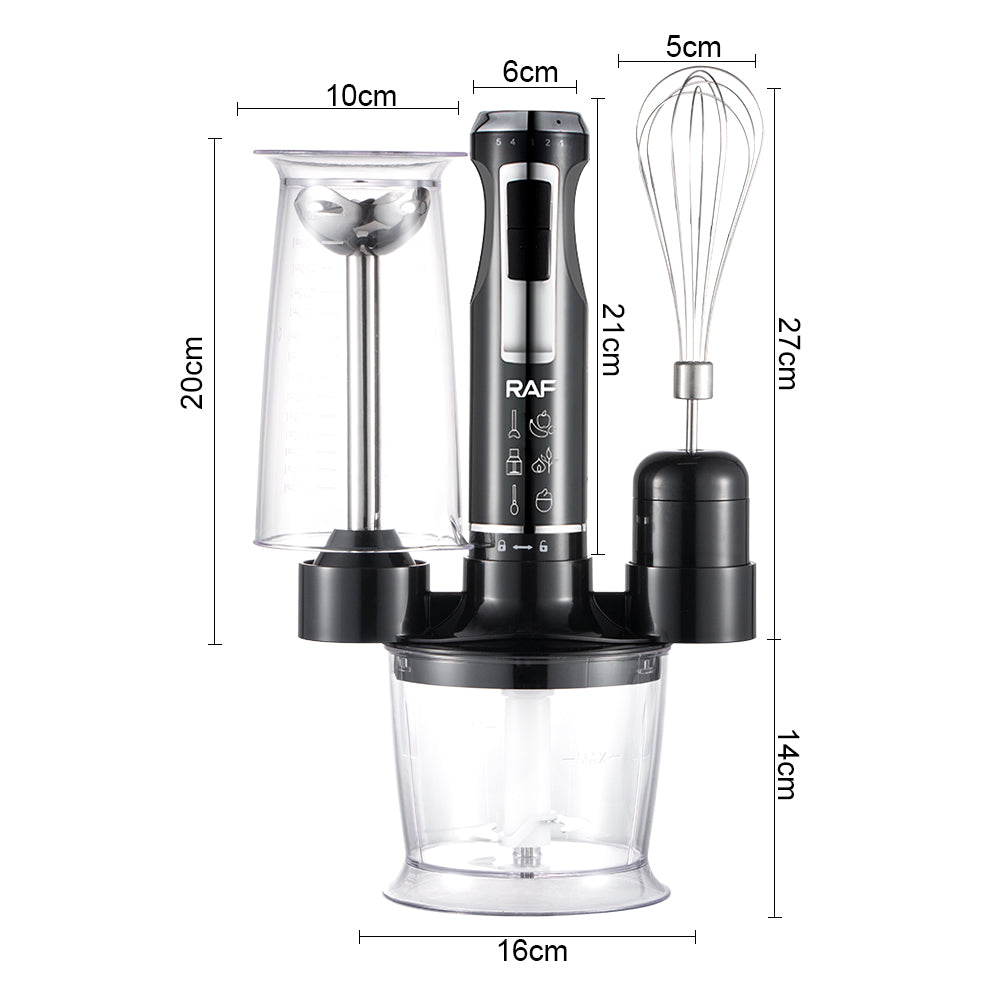 RAF, Electric Blender SET 5 IN 1 R.3010