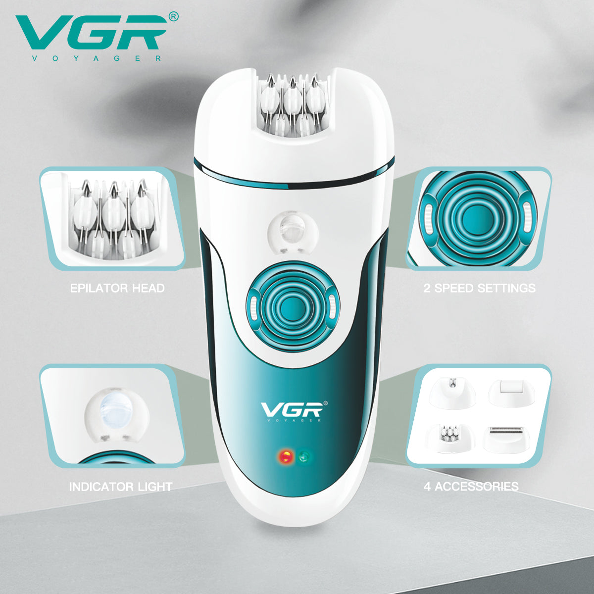 VGR multi‑functional grooming kit V-700