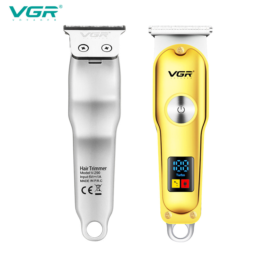 VGR salon‑grade hair clipper and trimmer V-290