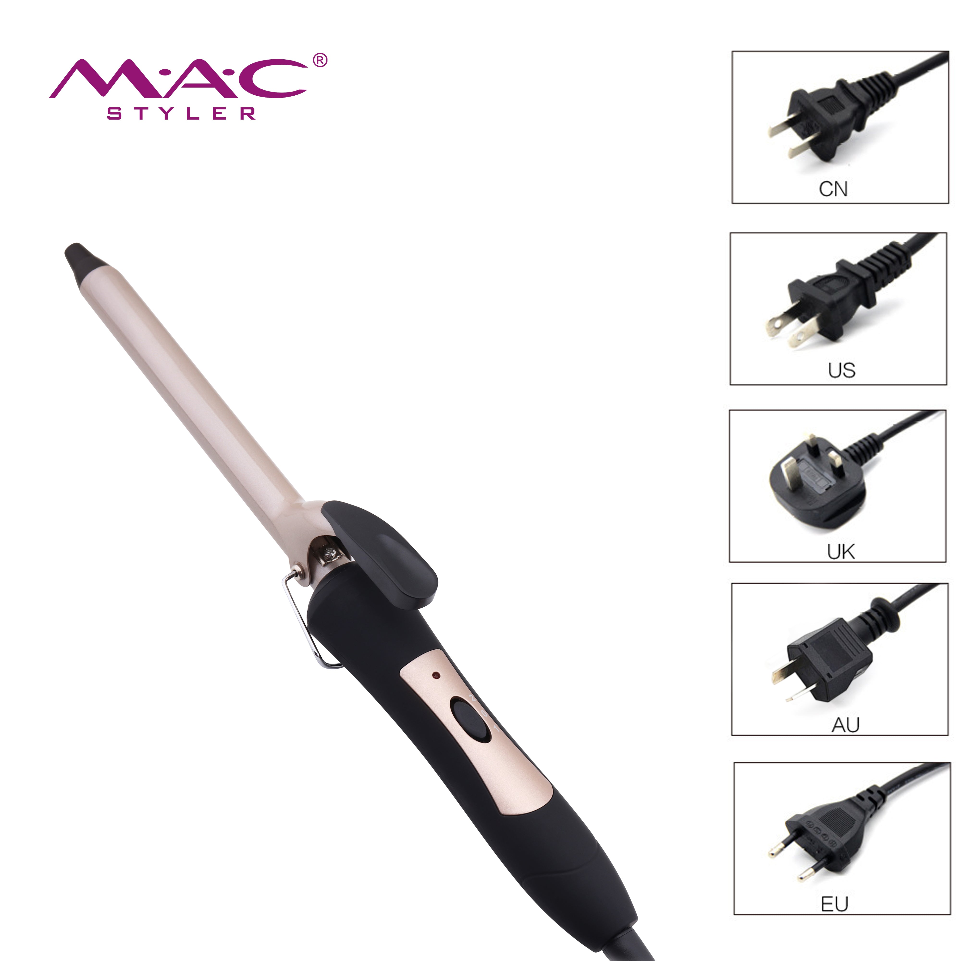 MAC Styler Hair Curler Hair Styler Hair Curling Iron MC 2319