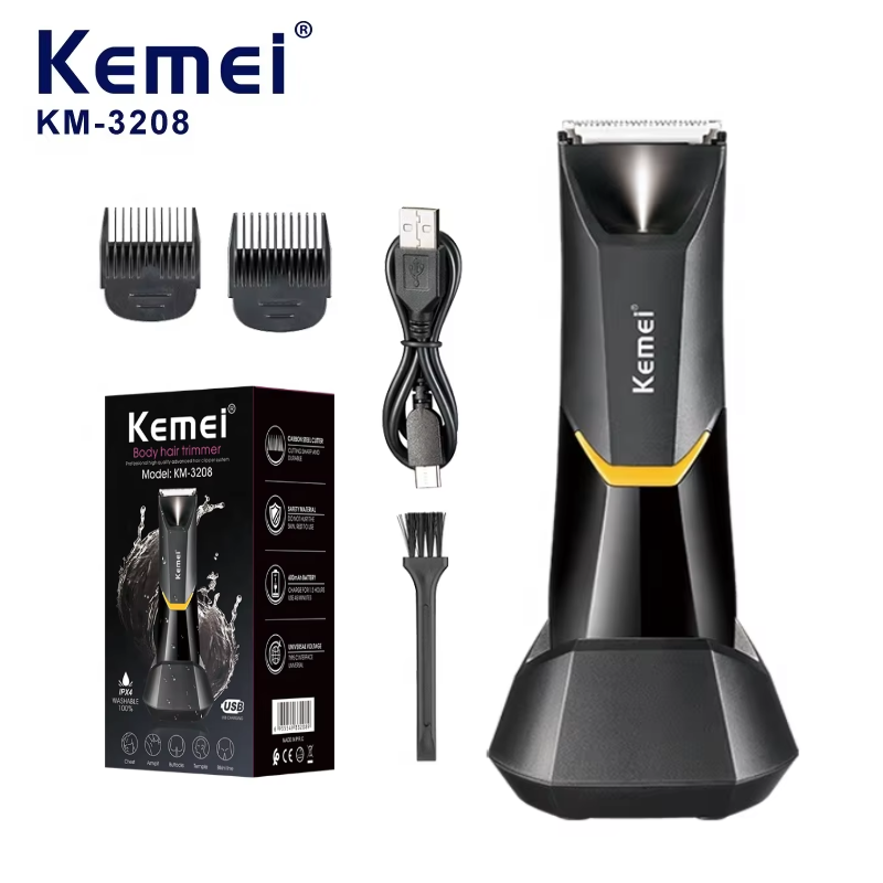 Kemei electric body hair trimmer KM-3208