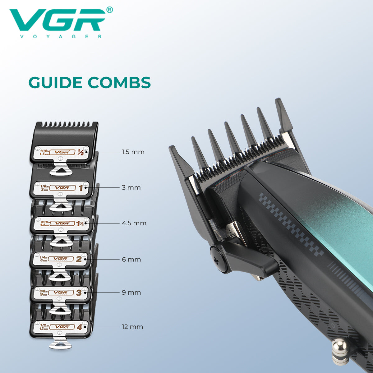 VGR high‑performance grade hair clipper and trimmer V-270
