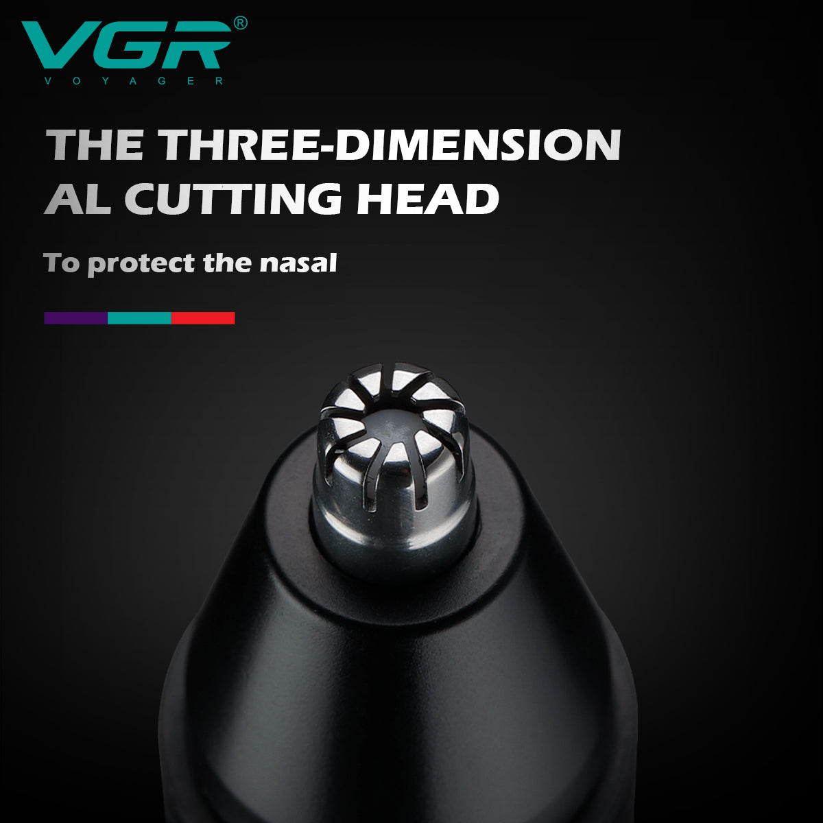 VGR designed 2‑in‑1 grooming tool V-613