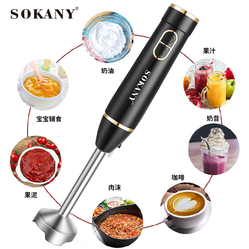 Sokany Stainless Steel Mixer Kitchen Electric Mixer SK‑DD‑1805