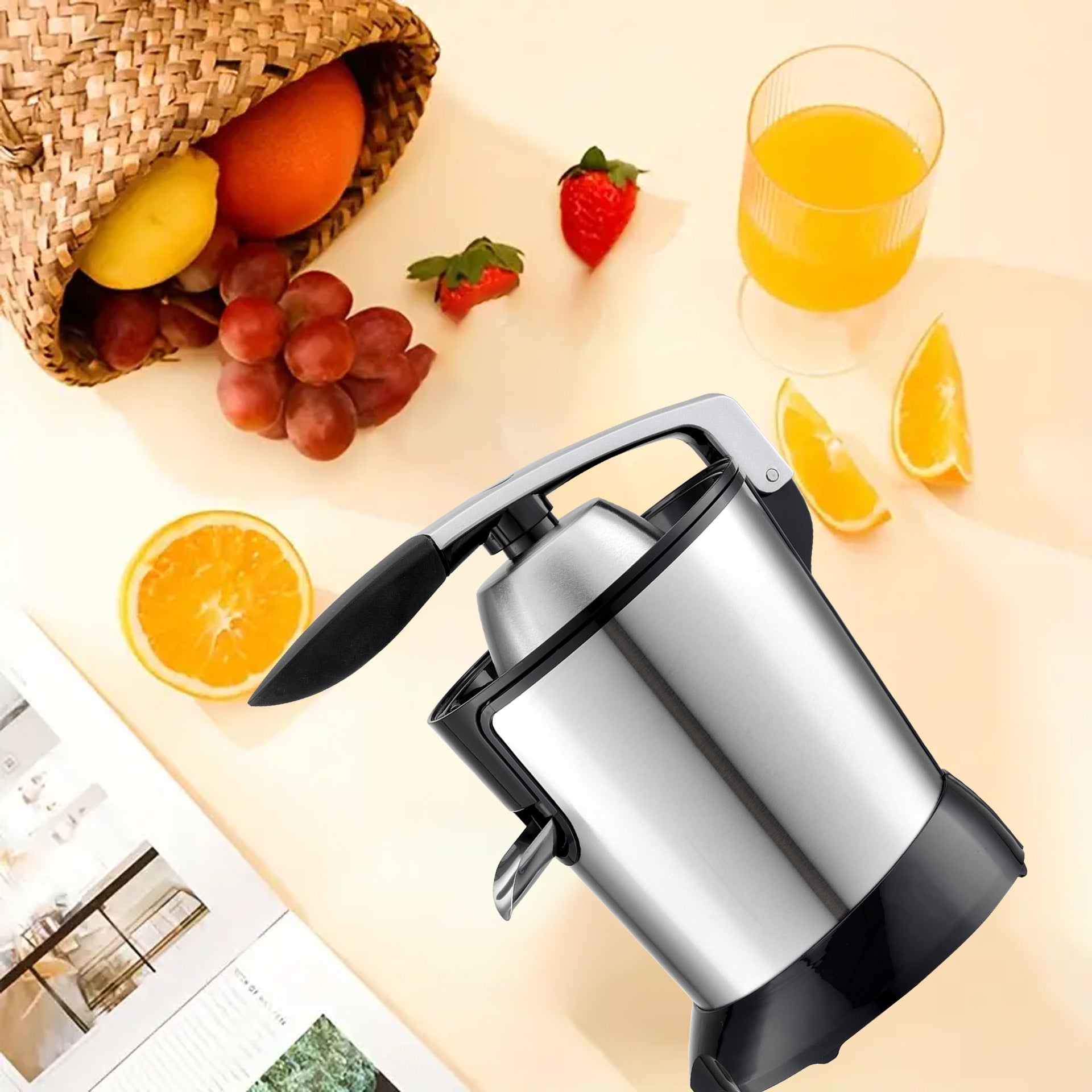 Stainless Steel Electric Orange Juicer JE‑651E