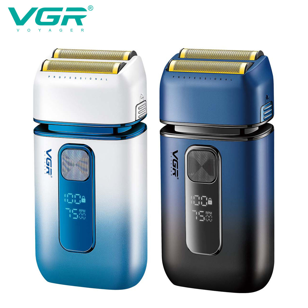 VGR rechargeable electric shaver V-362