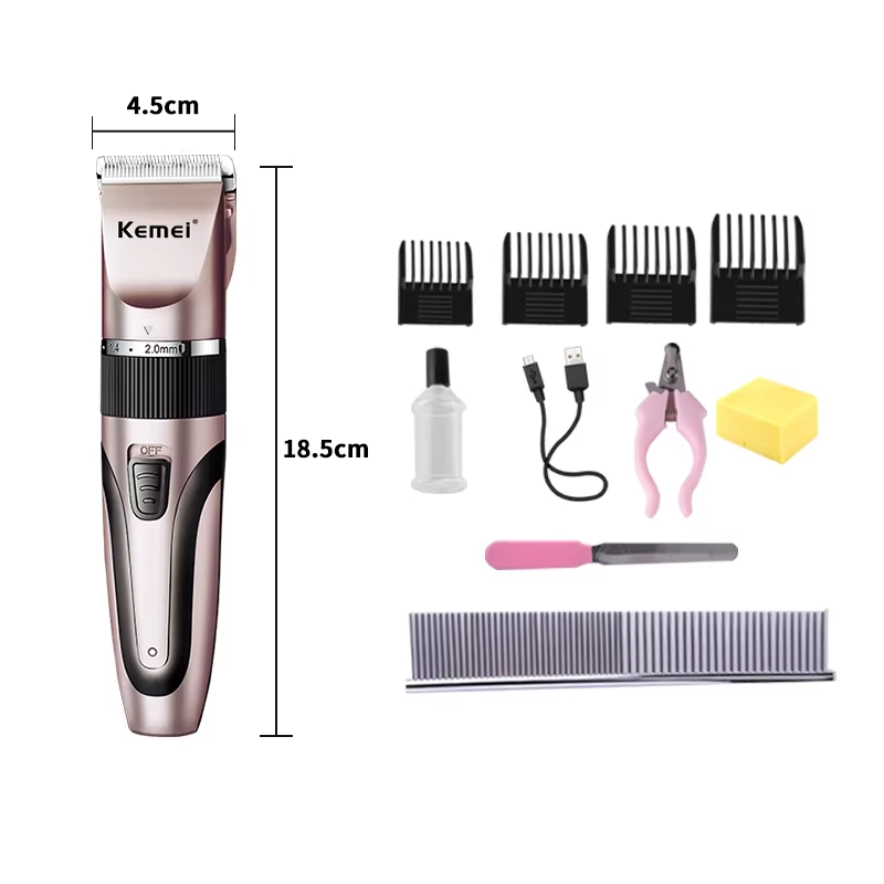 Kemei Grooming Clipper for Dogs and Cats KM-1056