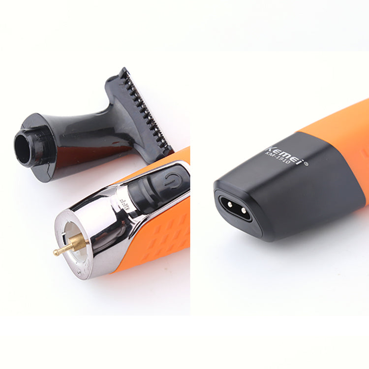 Kemei Waterproof 3‑in‑1 Electric Shaver Beard & Eyebrow Trimmer KM‑1910