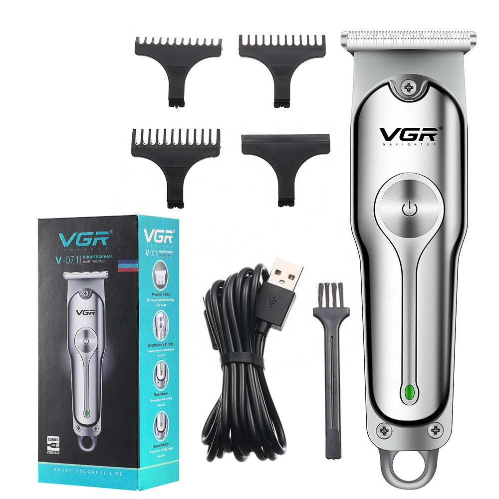 VGR high‑precision hair trimmer and clipper V-071