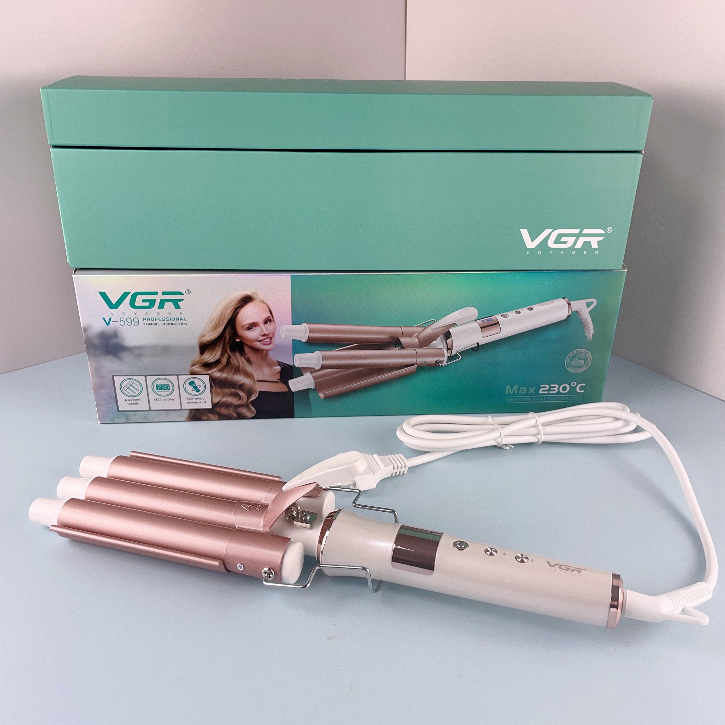 VGR Hair Curling Waver V-599