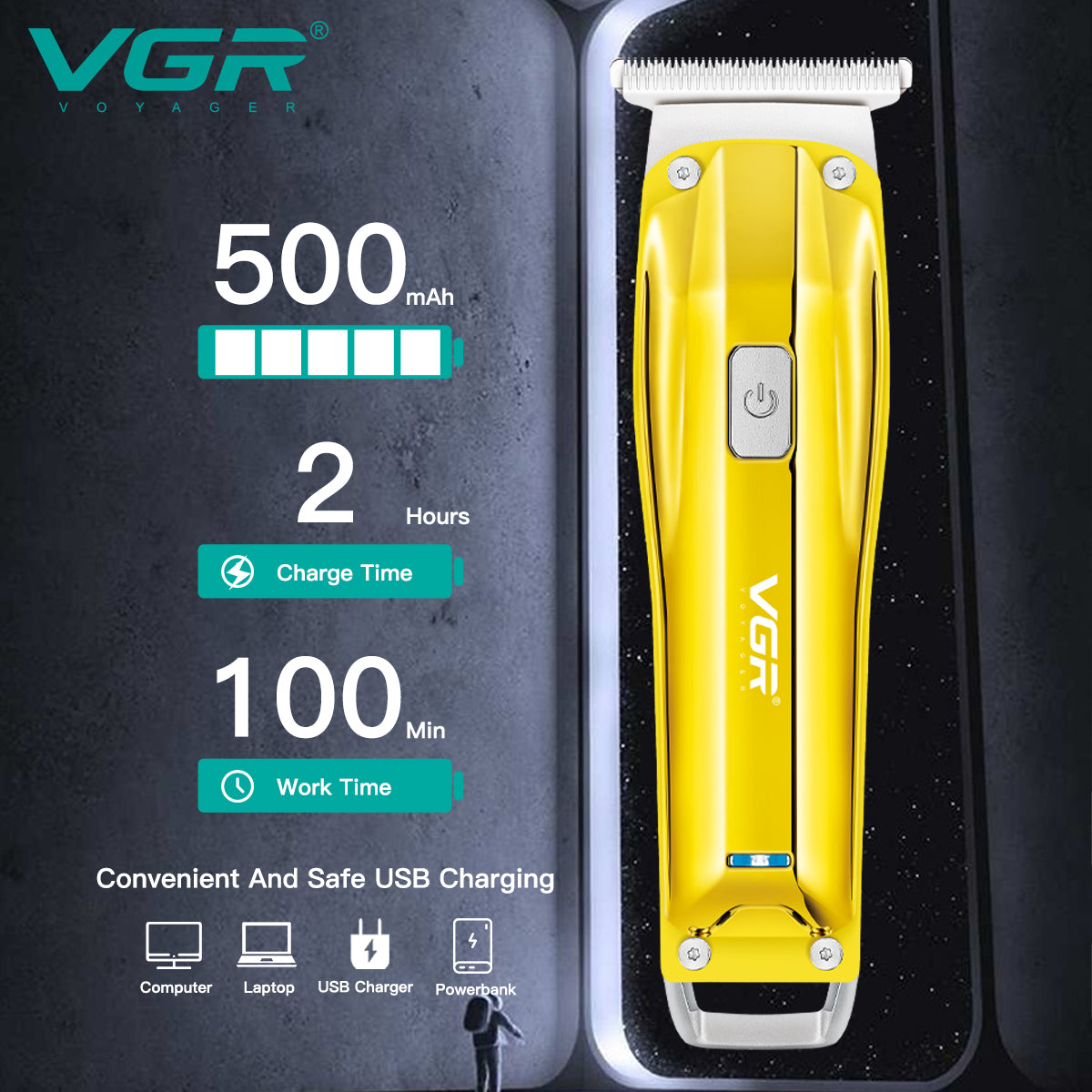 VGR hair cutting machine and trimmer V-955