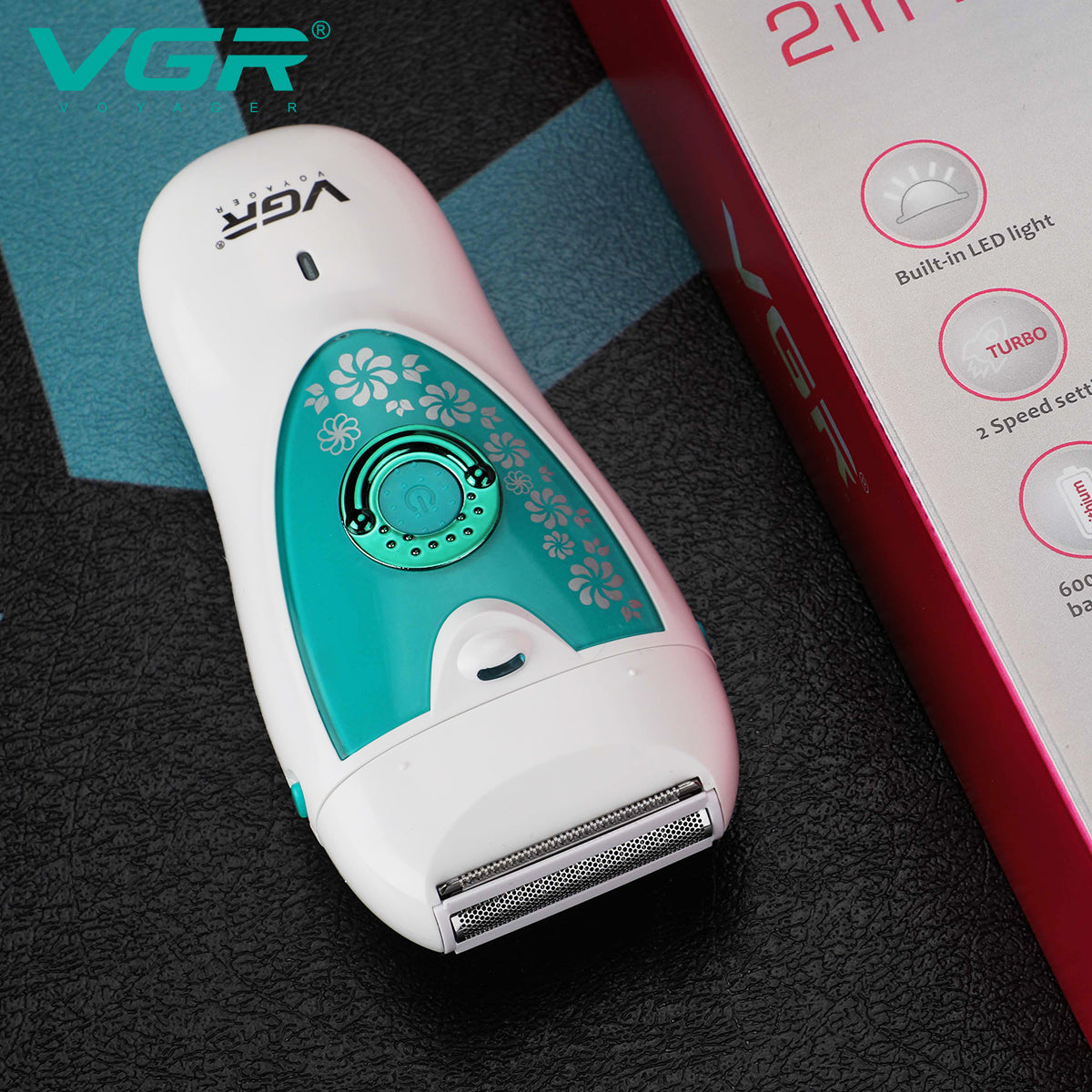 VGR rechargeable lady epilator V-722