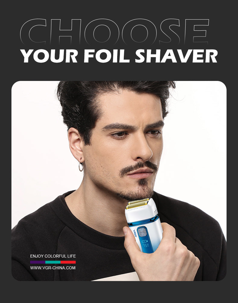 VGR rechargeable electric shaver V-362