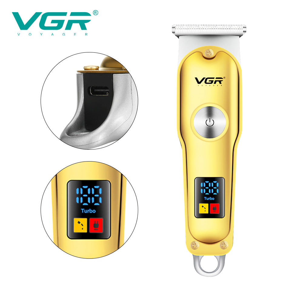 VGR salon‑grade hair clipper and trimmer V-290