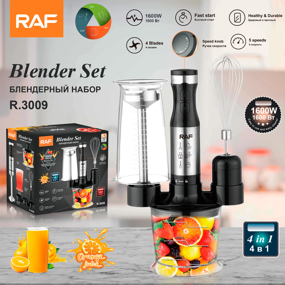 RAF Electric Blender Set (1600W) R.3009
