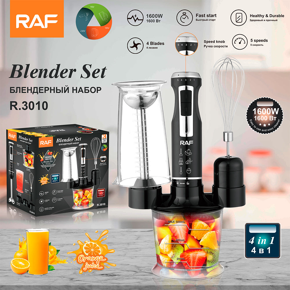 RAF, Electric Blender SET 5 IN 1 R.3010