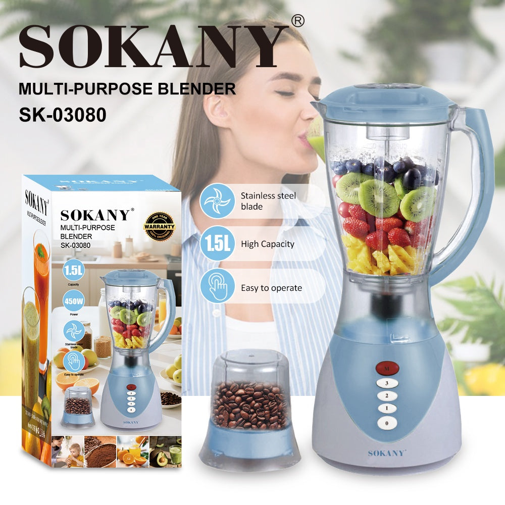 Sokany High Power Blender SK-03080