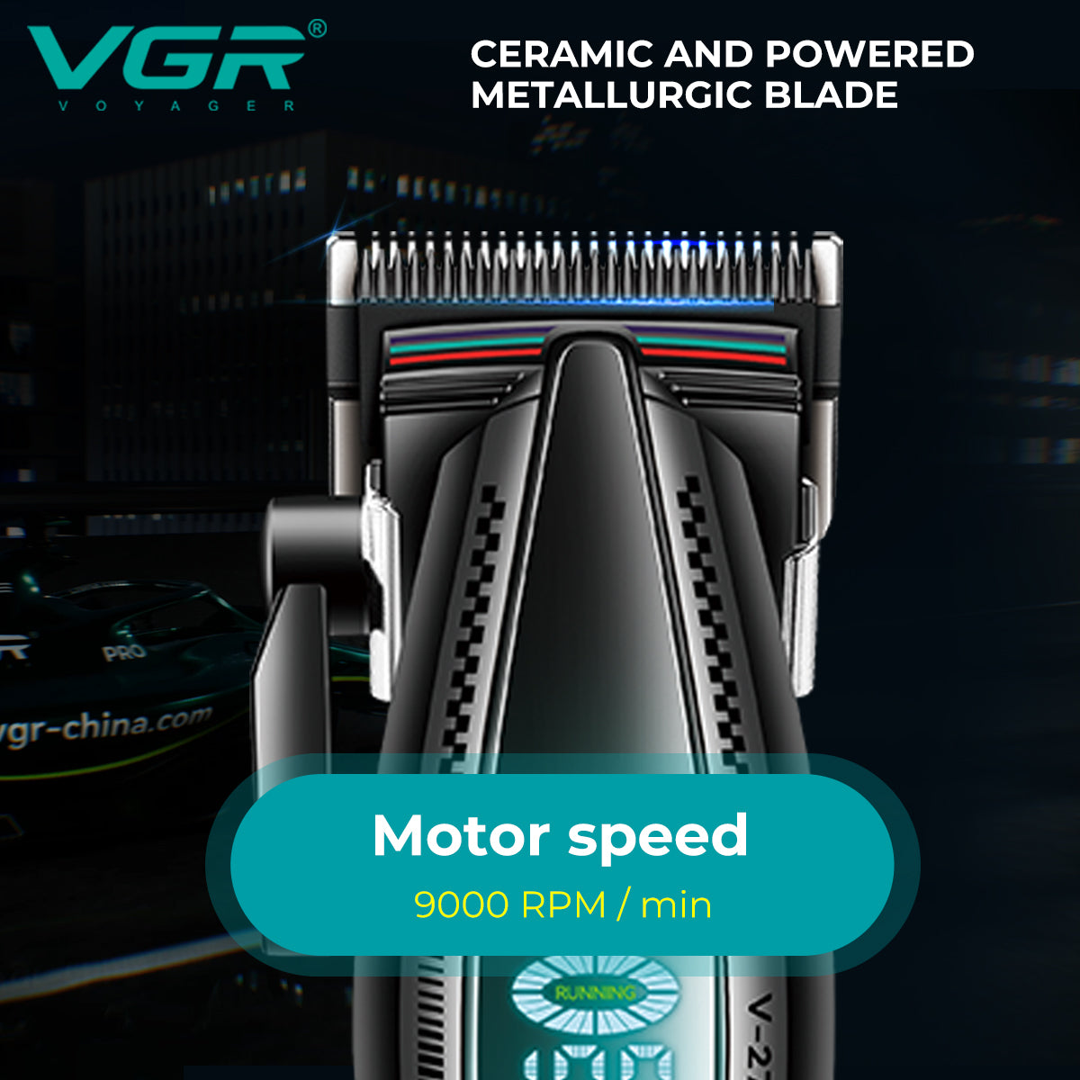 VGR high‑performance grade hair clipper and trimmer V-270