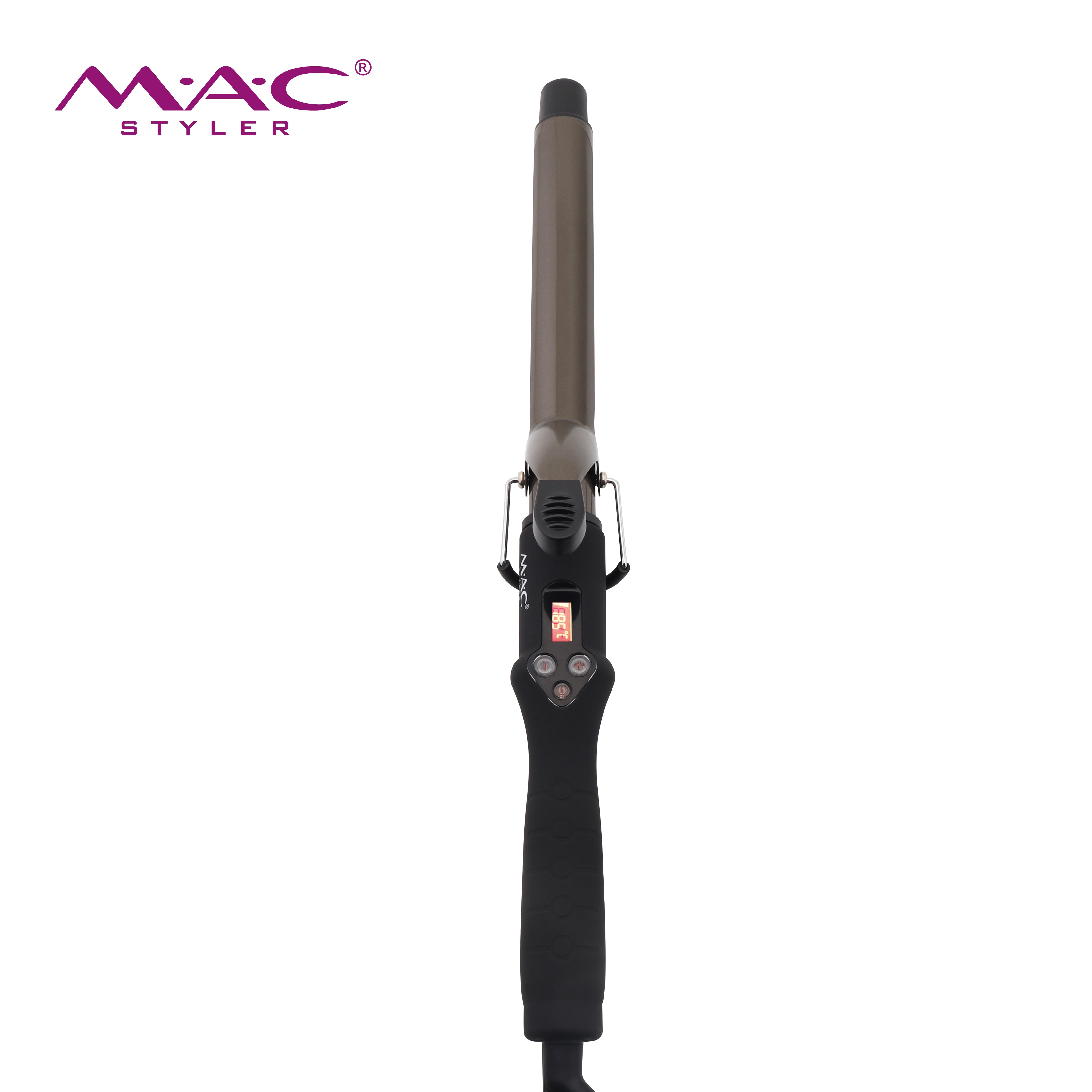 MAC Styler Professional Pro Soft LCD Hair Curler Tipple Protection MC-3329