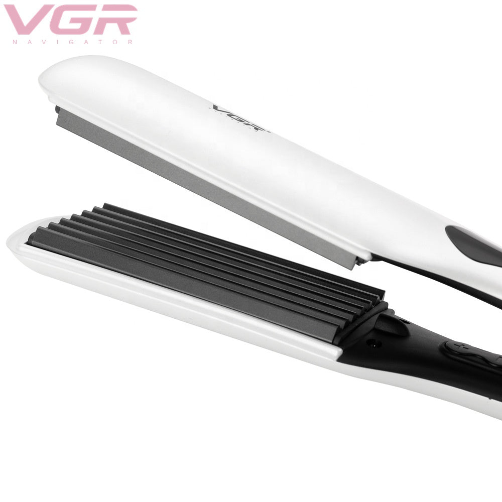 VGR Professional Ceramic Coated Plate LCD Display Hair Straightener V557