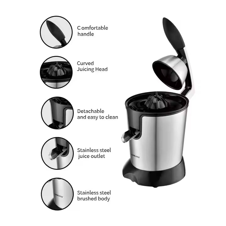 Stainless Steel Electric Orange Juicer JE‑651E