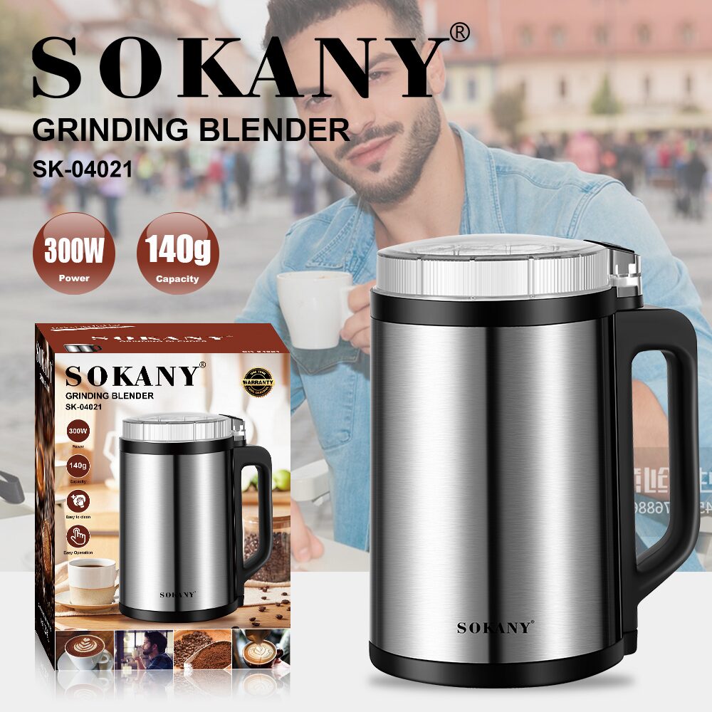 Sokany Coffee and Spice Grinder SK‑04021