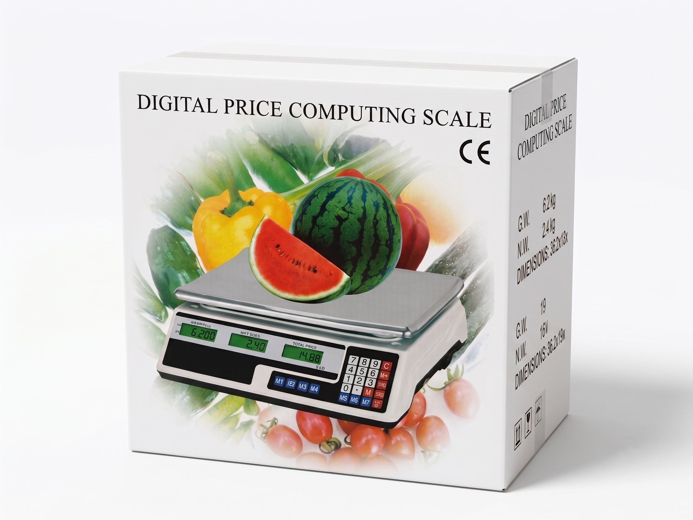 Digital Food Scale & Produce Scale (CE Certified)