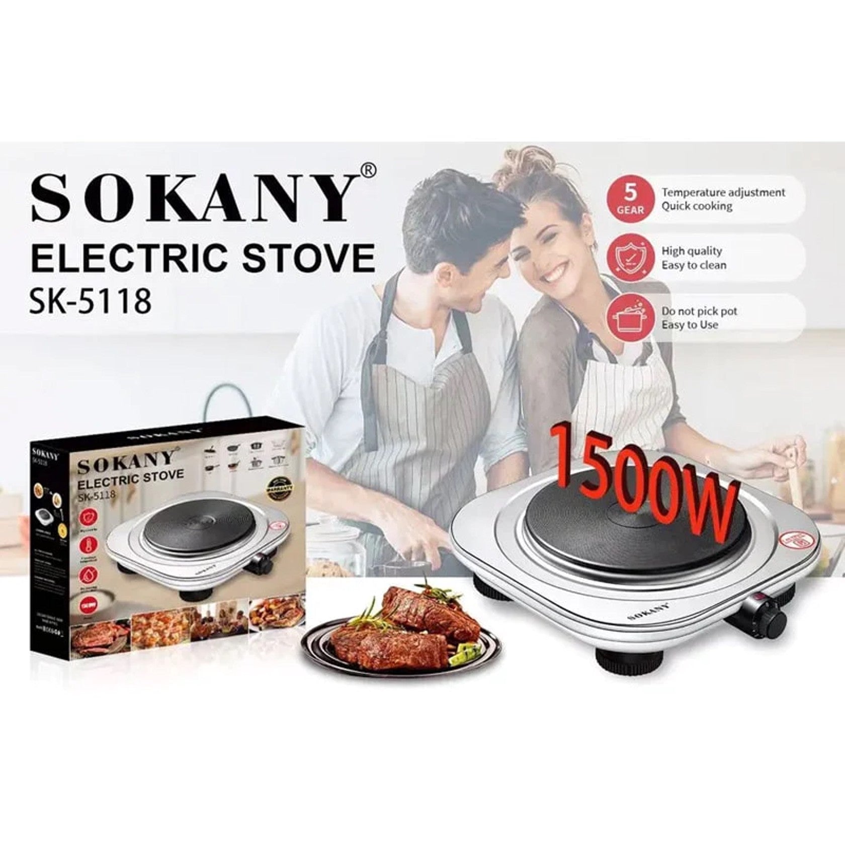 Sokany Smart Electric Stove SK‑5118