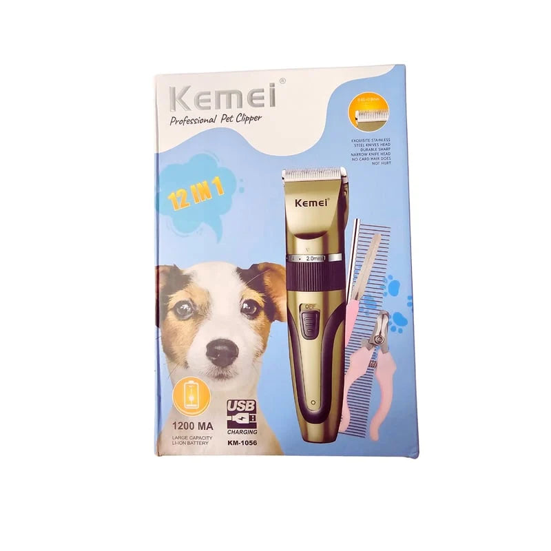 Kemei Grooming Clipper for Dogs and Cats KM-1056