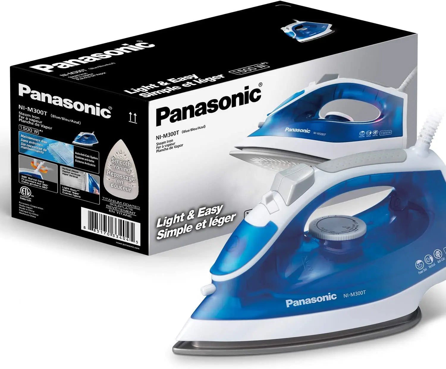 Panasonic Steam Iron NI‑M300T