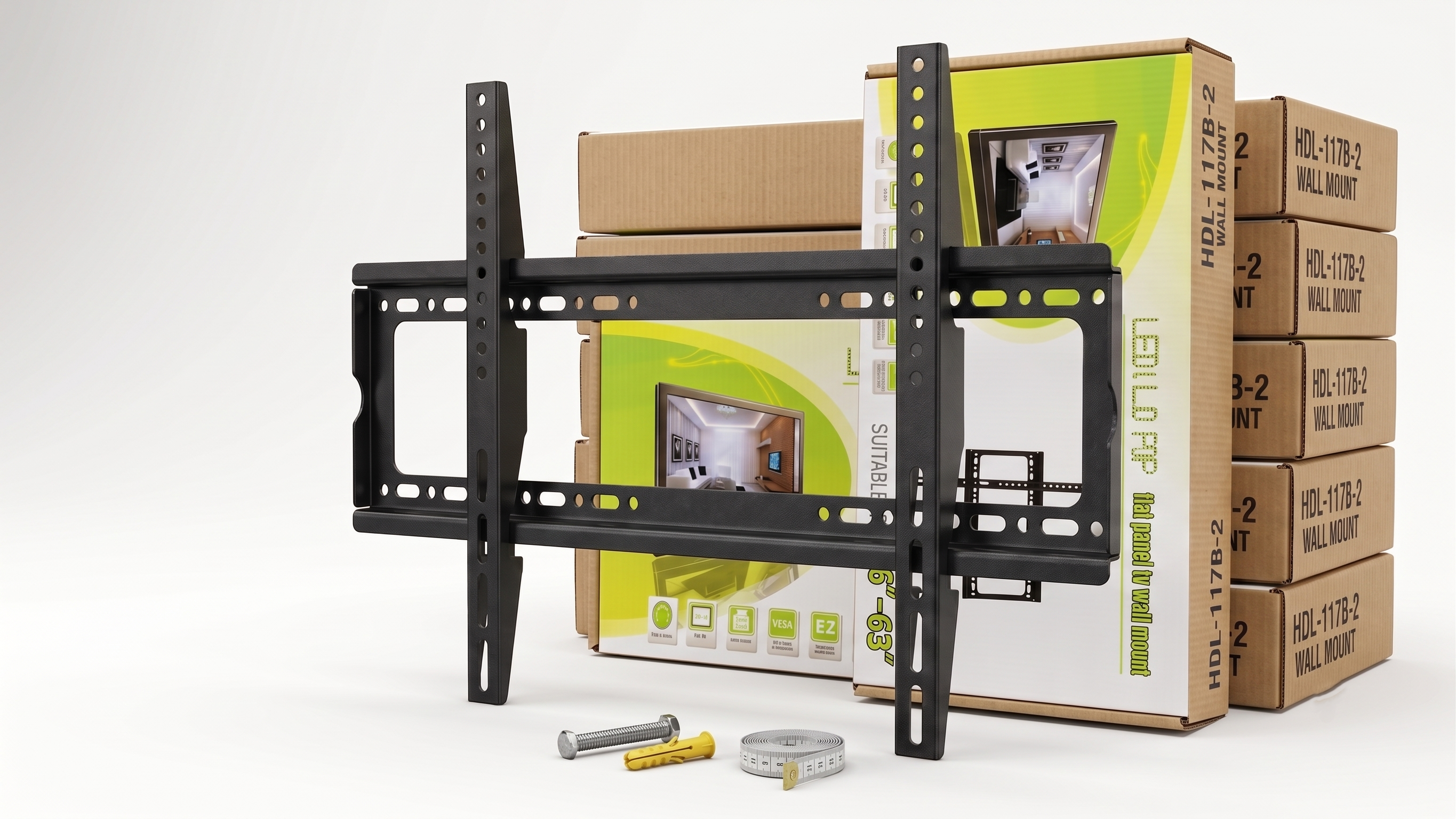 Flat Panel TV Wall Mount for 26" to 63" Inches Screens