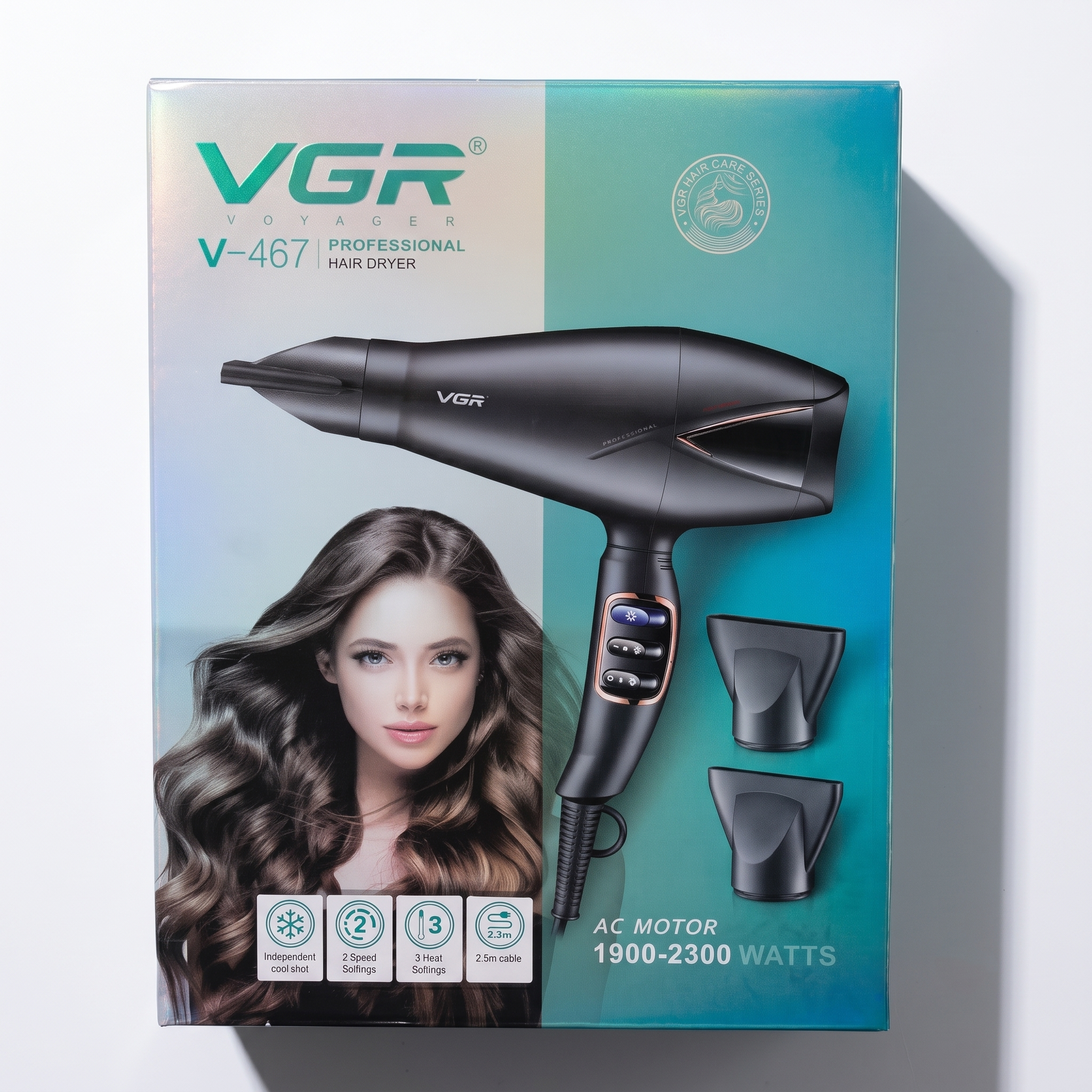 VGR Hair Dryer 2300W V-467