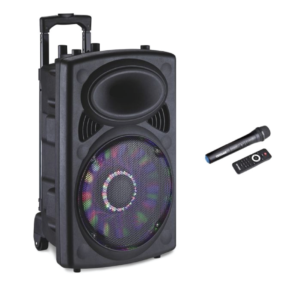 NDR 12‑Inch Square Dance Trolley Speaker NDR-12
