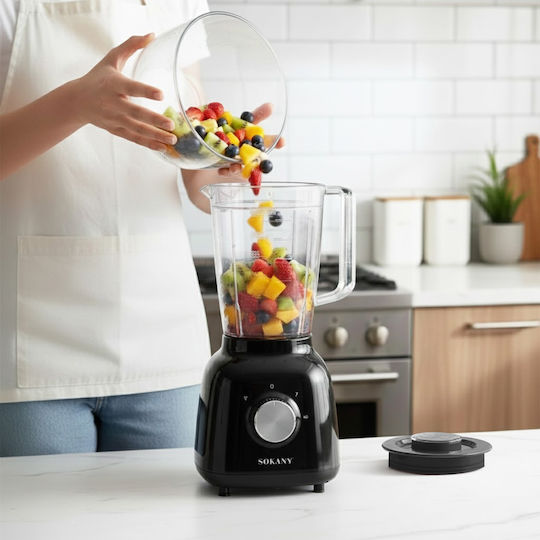 Sokany Blender met Grinder 1.6 Liter SK-03041